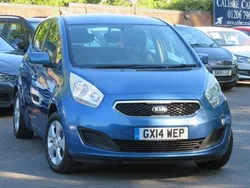 Blue Used 2014 Kia Venga 2 Hatchback | £7,495 (Fair price)