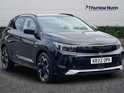 Carbon black Used 2022 Vauxhall Grandland X Ultimate SUV | £15,718 (Fair price)
