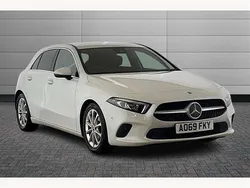 White Used 2019 Mercedes A180 Premium Hatchback | £15,595 (Fair price)