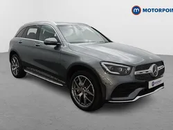 Grey Used 2022 Mercedes GLC300e AMG Line Premium Plus SUV | £35,149 (A bit pricey)
