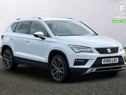 White Used 2016 Seat Ateca 4Drive SUV | £13,899 (Fair price)
