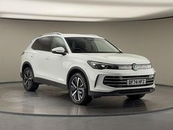 Pure white Used 2024 VW Tiguan Elegance SUV | £33,700 (Expensive)