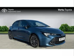 Blue Used 2019 Toyota Corolla Design Hatchback | £14,530 (Fair price)