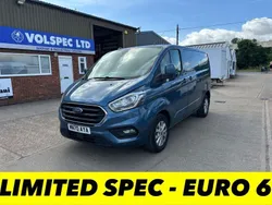 Blue Used 2020 Ford Transit Custom Van | £11,250 (Good price)