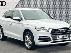 White Used 2021 Audi Q5 S-Line SUV | £28,181 (Good price)