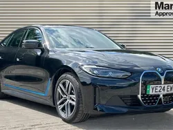 Black Used 2024 BMW i4 Sport Line Sedan | £31,825