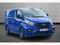 Blue Used 2023 Ford Transit Custom Limited Van | £41,988