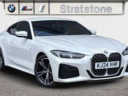 White Used 2024 BMW 420 M Sport Coupe | £36,950 (Fair price)