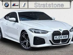 White Used 2024 BMW 420 M Sport Coupe | £37,449 (A bit pricey)