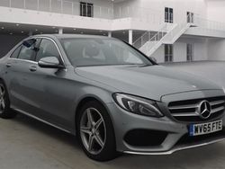 Silver Used 2015 Mercedes C220 AMG Line Premium Sedan | £16,595