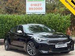 Black Used 2019 Kia Stinger GT-Line Hatchback | £18,299 (Fair price)