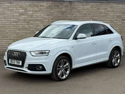 White Used 2013 Audi Q3 S-Line SUV | £8,800 (Fair price)