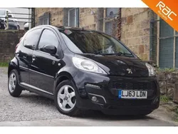 Black Used 2013 Peugeot 107 Envy Hatchback | £2,989 (Good price)