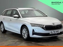 Moon white metallic New 2024 Skoda Octavia SE Technology Estate | £21,650 (Fair price)