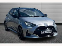 Silver Used 2024 Toyota Yaris Hybrid Edition Hatchback | £23,195 (Expensive)