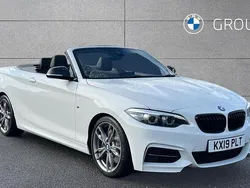 White Used 2019 BMW M240 Comfort Edition Cabriolet | £23,695 (A bit pricey)