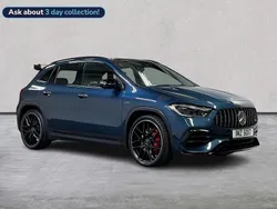 Blue Used 2023 Mercedes GLA45 AMG SUV | £40,980