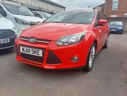 Red Used 2014 Ford Focus Zetec Hatchback | £3,795 (Fair price)