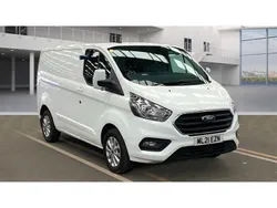 Frozen white (solid colour) Used 2021 Ford Transit Custom Limited | £11,800 (Good price)