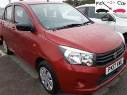 Red Used 2017 Suzuki Celerio Hatchback | £5,495 (Fair price)