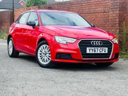Red Used 2017 Audi A3 Sportback Hatchback | £7,995 (Fair price)
