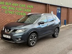 Blue Used 2017 Nissan X-Trail Tekna SUV | £4,995 (Fair price)