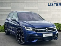 Lapiz blue Used 2022 VW Tiguan R SUV | £36,490 (Fair price)