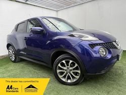 Blue Used 2017 Nissan Juke Tekna SUV | £5,195 (Good price)