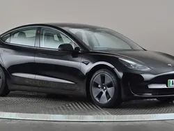 Black Used 2021 Tesla Model 3 Standard Range Sedan | £17,498 (Fair price)