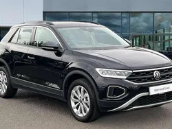 Deep black pearl Used 2024 VW T-Roc Life SUV | £25,723 (A bit pricey)