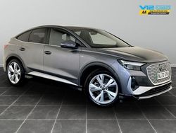 Grey Used 2022 Audi Q4 e-tron S-Line SUV | £26,795 (Good price)
