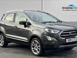 Grey Used 2018 Ford Ecosport Titanium SUV | £9,795 (Fair price)