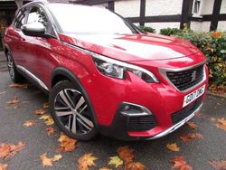 Red Used 2017 Peugeot 3008 GTi Hatchback | £9,249 (Fair price)