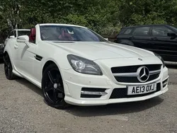 White Used 2013 Mercedes SLK200 AMG Cabriolet | £6,895 (Good price)