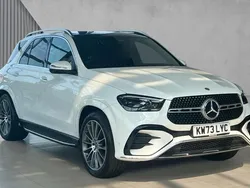 White Used 2023 Mercedes GLE450 AMG AMG line Estate | £59,178 (Fair price)