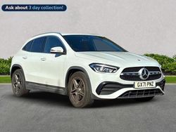 White Used 2021 Mercedes GLA200 AMG Line Premium SUV | £26,499 (Fair price)