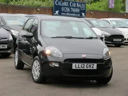 Black Used 2012 Fiat Punto Easy Hatchback | £3,695 (A bit pricey)