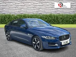 Blue Used 2015 Jaguar XE R-Sport Sedan | £8,795 (Fair price)