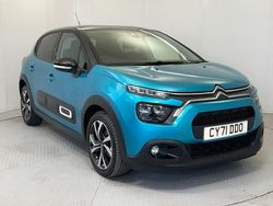 Blue Used 2022 Citroën C3 PureTech Hatchback | £9,995 (Fair price)