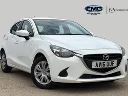 White Used 2016 Mazda 2 Hatchback | £6,495 (Fair price)