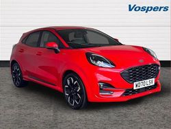 Red Used 2020 Ford Puma Gen-E ST-Line X SUV | £13,595 (Fair price)
