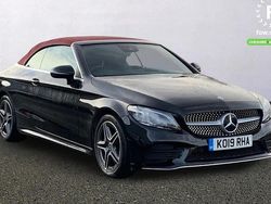 Black Used 2019 Mercedes C300 AMG Line Premium Cabriolet | £20,199 (Good price)