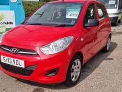 Red Used 2013 Hyundai i10 Classic Hatchback | £2,995 (Fair price)