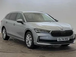 Pebble silver metallic New 2024 Skoda Superb SE Technology Estate | £25,995 (Super price)