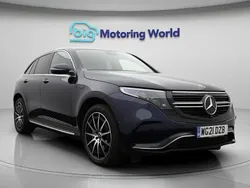 Blue Used 2021 Mercedes EQC400 AMG line SUV | £22,700 (Good price)