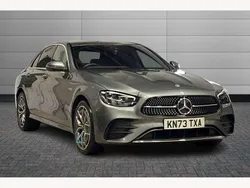 Selenite grey Used 2023 Mercedes E400 AMG Line Premium Sedan | £40,250 (Fair price)