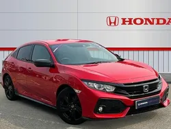 Rallye red solid Used 2019 Honda Civic Sport Hatchback | £12,393 (Fair price)
