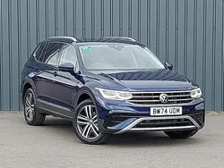 Blue Used 2025 VW Tiguan Allspace Elegance SUV | £32,998 (Fair price)