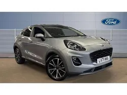 Silver Used 2021 Ford Puma Gen-E Titanium SUV | £12,464 (Fair price)