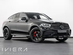 Black Used 2022 Mercedes GLC300 AMG Line Premium Plus Coupe | £43,495 (Fair price)